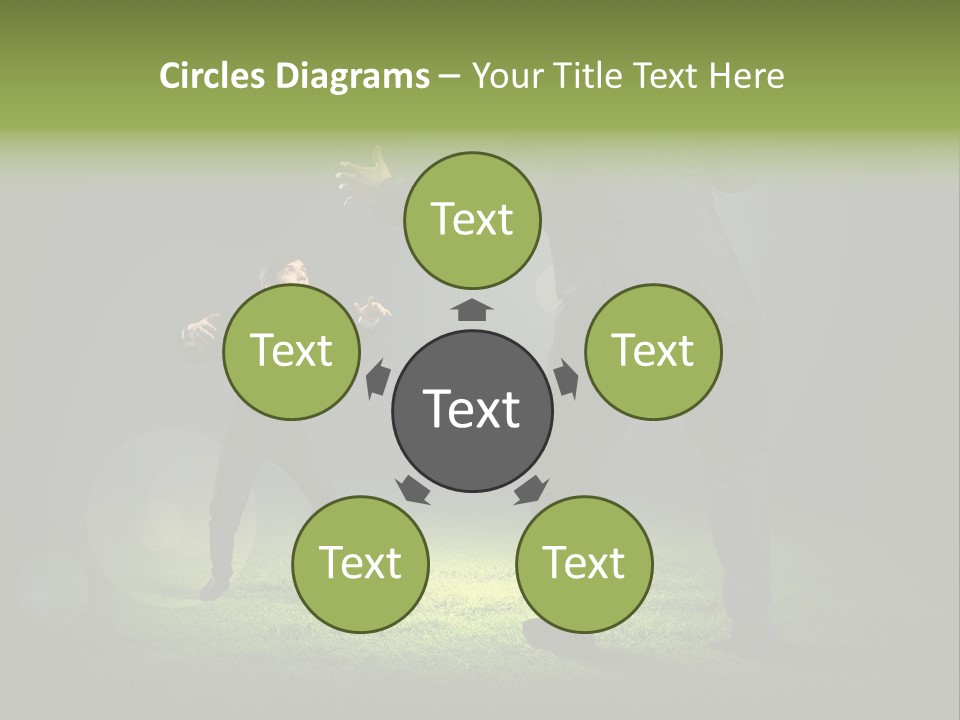 Corporate Competition Disagreement PowerPoint Template