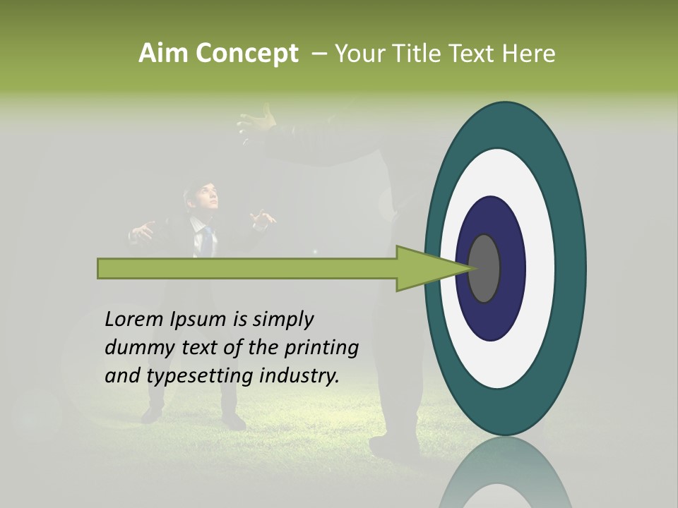 Corporate Competition Disagreement PowerPoint Template