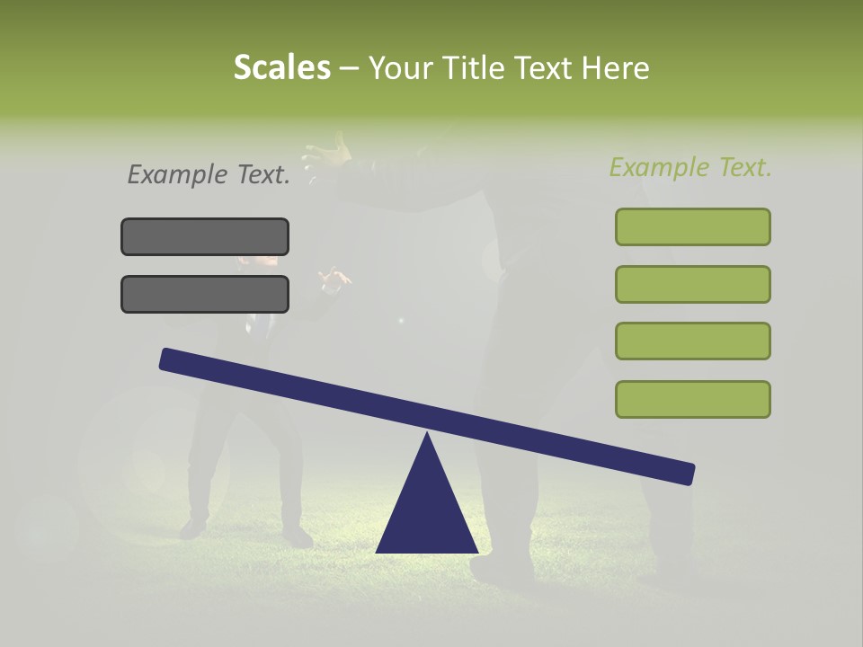 Corporate Competition Disagreement PowerPoint Template