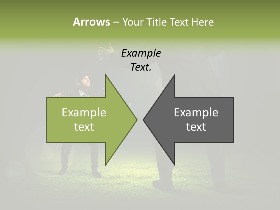 Corporate Competition Disagreement PowerPoint Template