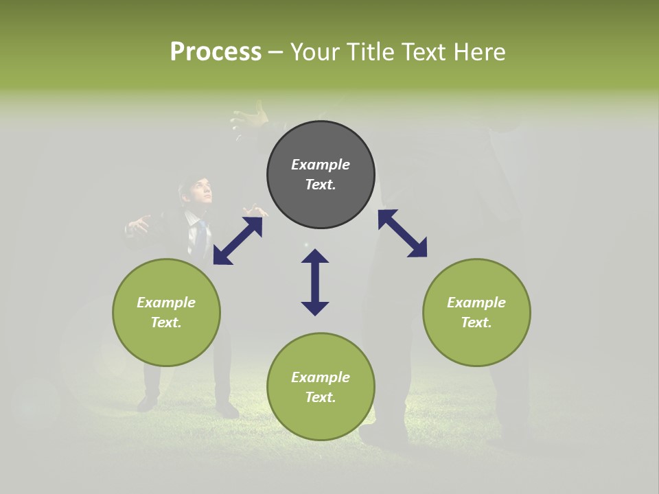 Corporate Competition Disagreement PowerPoint Template
