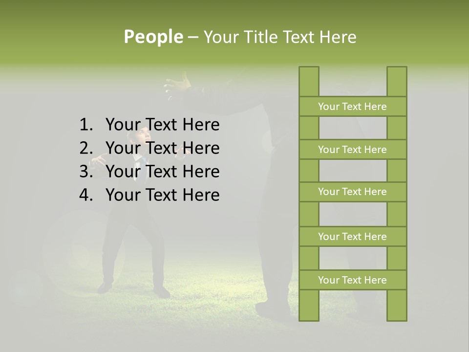 Corporate Competition Disagreement PowerPoint Template