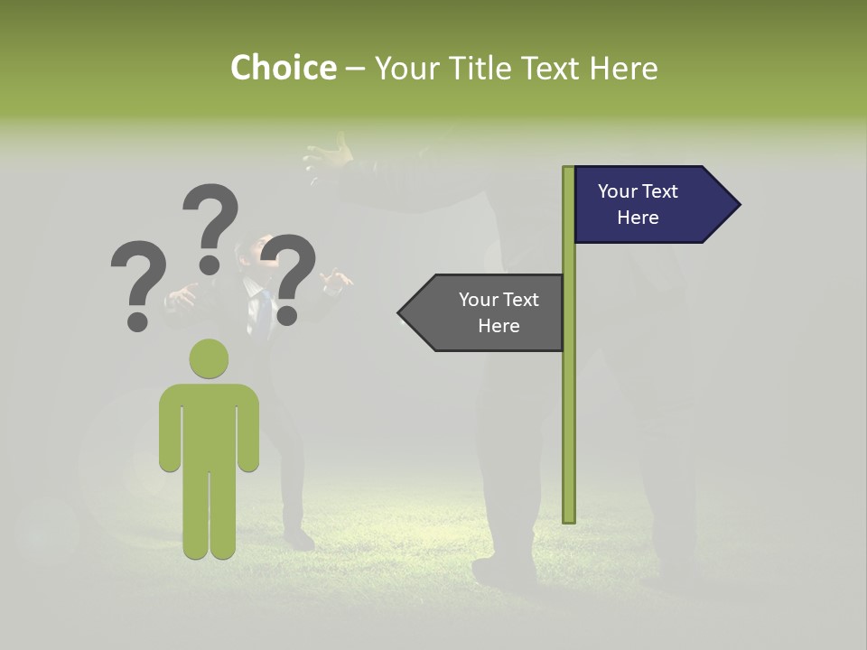 Corporate Competition Disagreement PowerPoint Template