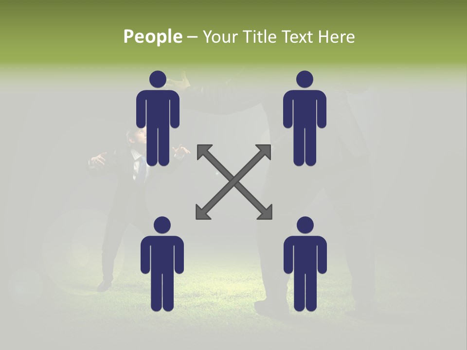 Corporate Competition Disagreement PowerPoint Template