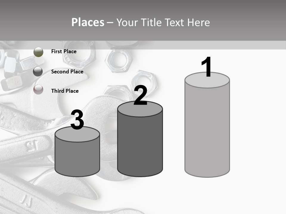 Instrument Metallic Construction PowerPoint Template