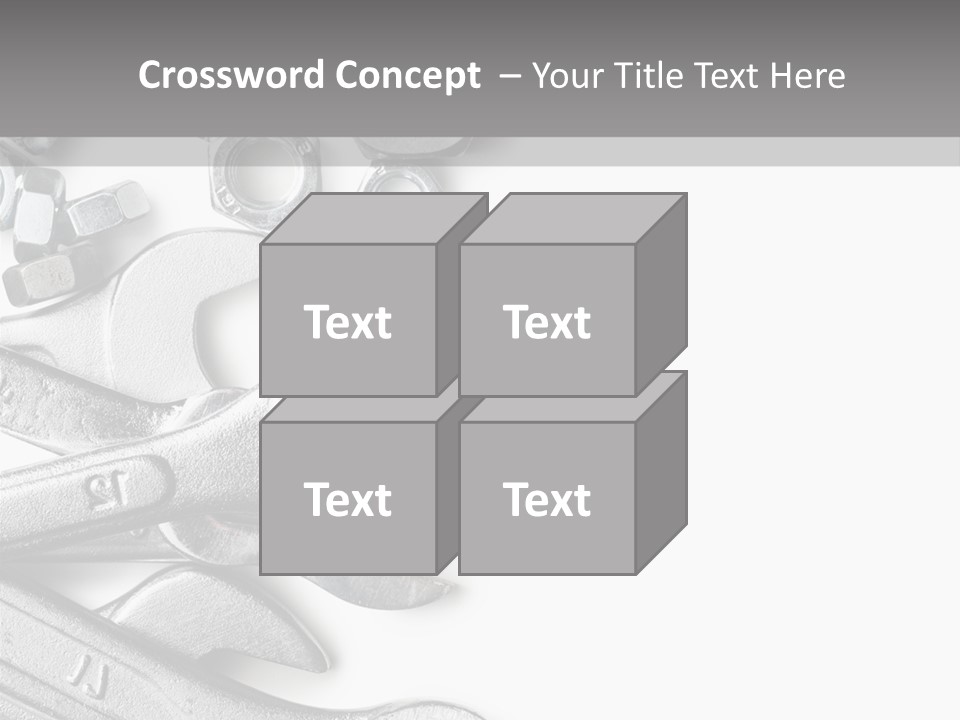 Instrument Metallic Construction PowerPoint Template