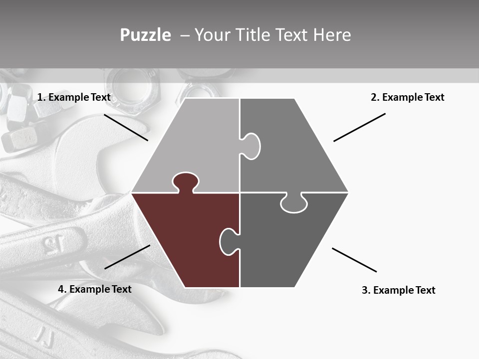 Instrument Metallic Construction PowerPoint Template