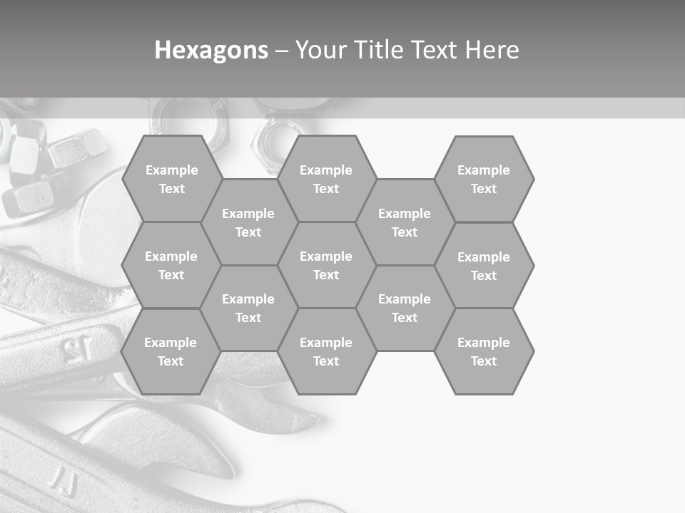 Instrument Metallic Construction PowerPoint Template