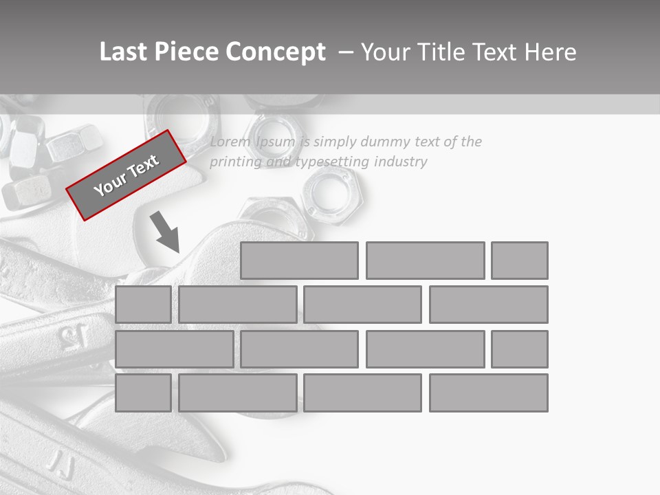 Instrument Metallic Construction PowerPoint Template