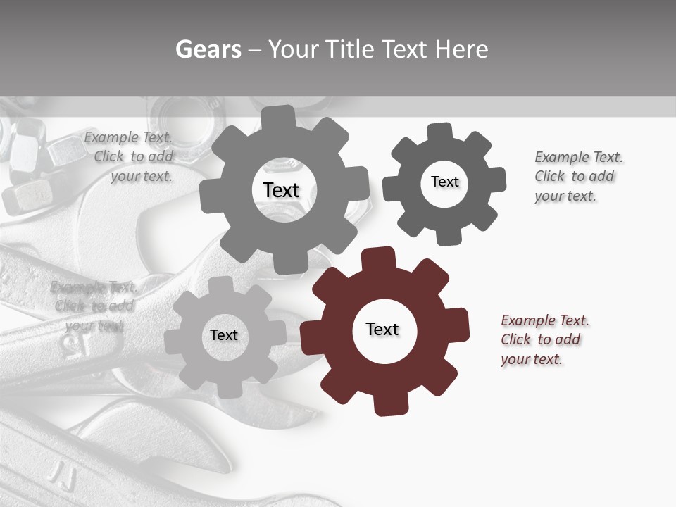 Instrument Metallic Construction PowerPoint Template