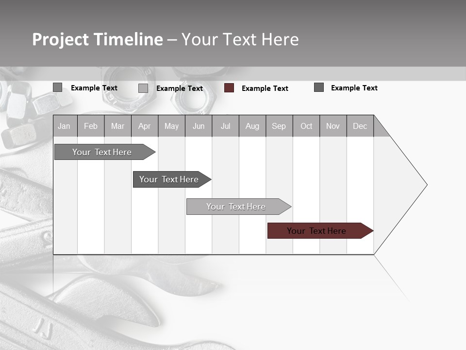 Instrument Metallic Construction PowerPoint Template