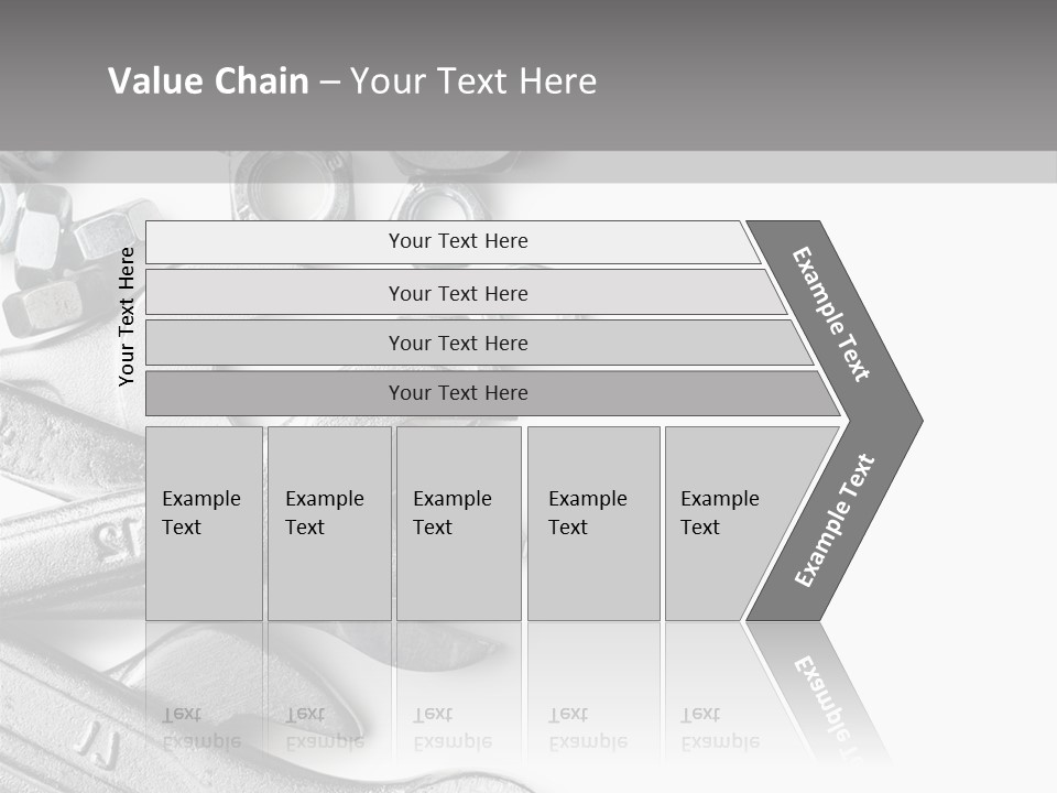 Instrument Metallic Construction PowerPoint Template