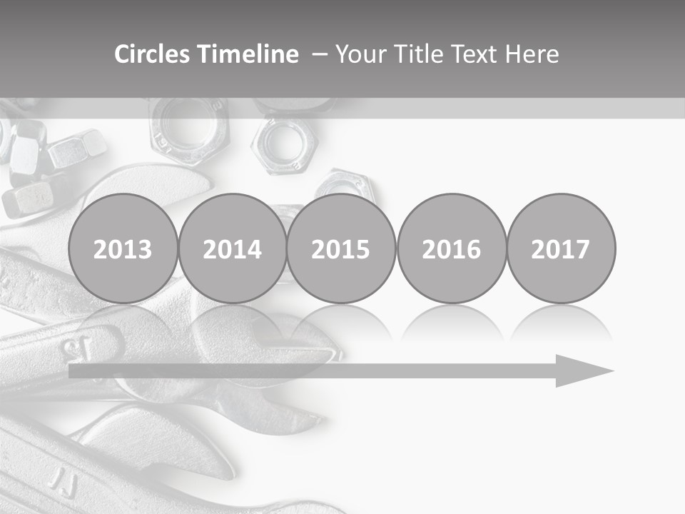 Instrument Metallic Construction PowerPoint Template