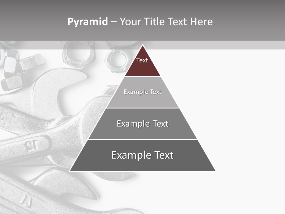 Instrument Metallic Construction PowerPoint Template