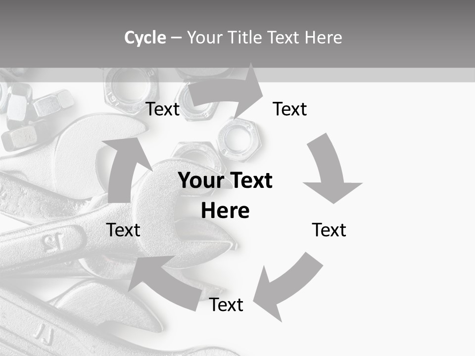 Instrument Metallic Construction PowerPoint Template