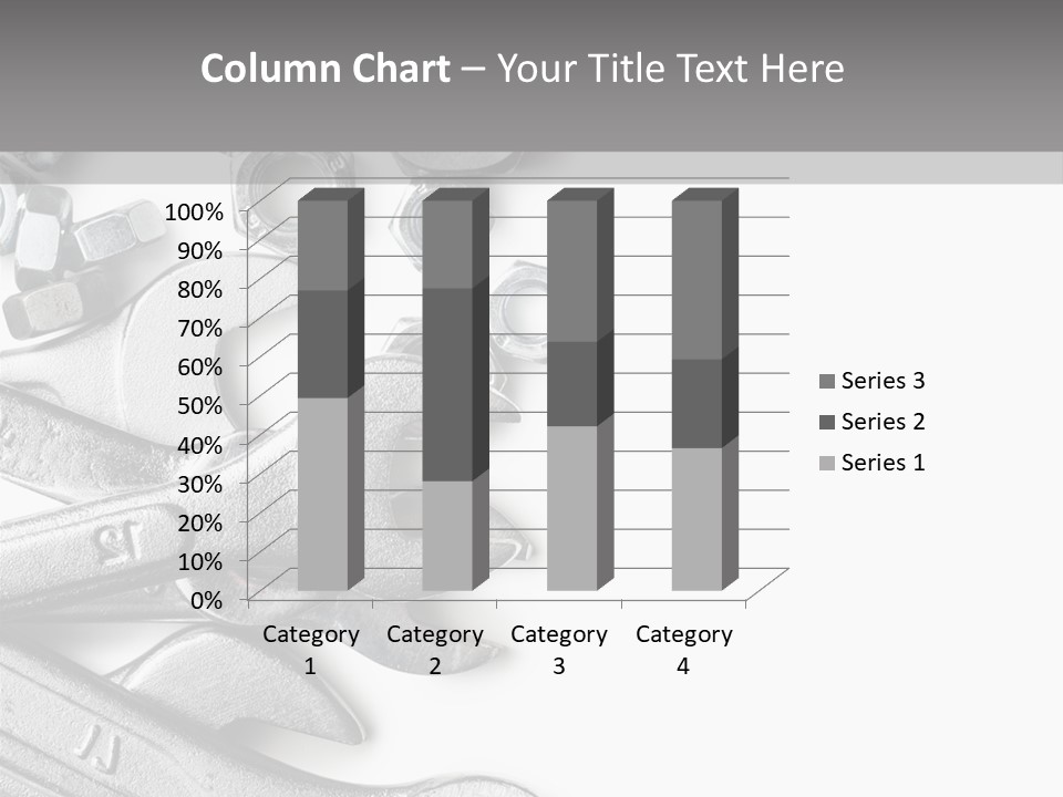 Instrument Metallic Construction PowerPoint Template