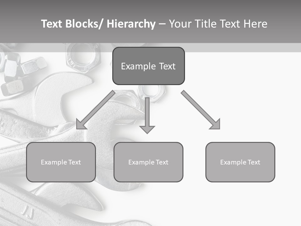 Instrument Metallic Construction PowerPoint Template