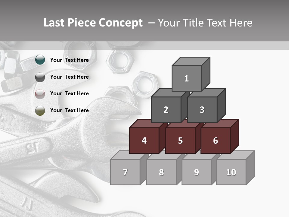 Instrument Metallic Construction PowerPoint Template