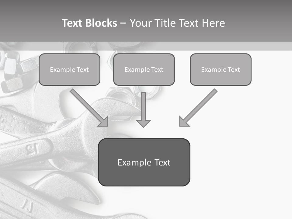 Instrument Metallic Construction PowerPoint Template
