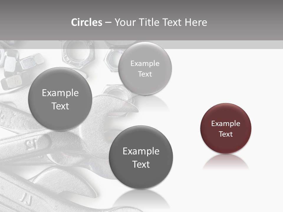Instrument Metallic Construction PowerPoint Template