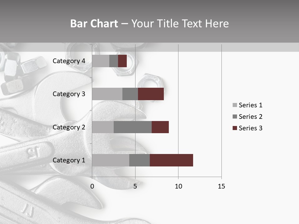 Instrument Metallic Construction PowerPoint Template