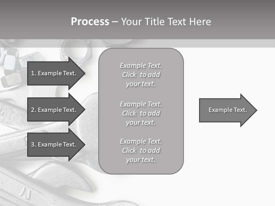 Instrument Metallic Construction PowerPoint Template