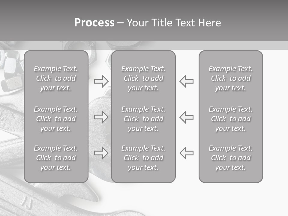 Instrument Metallic Construction PowerPoint Template