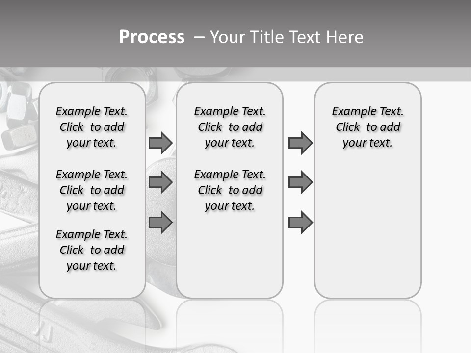 Instrument Metallic Construction PowerPoint Template