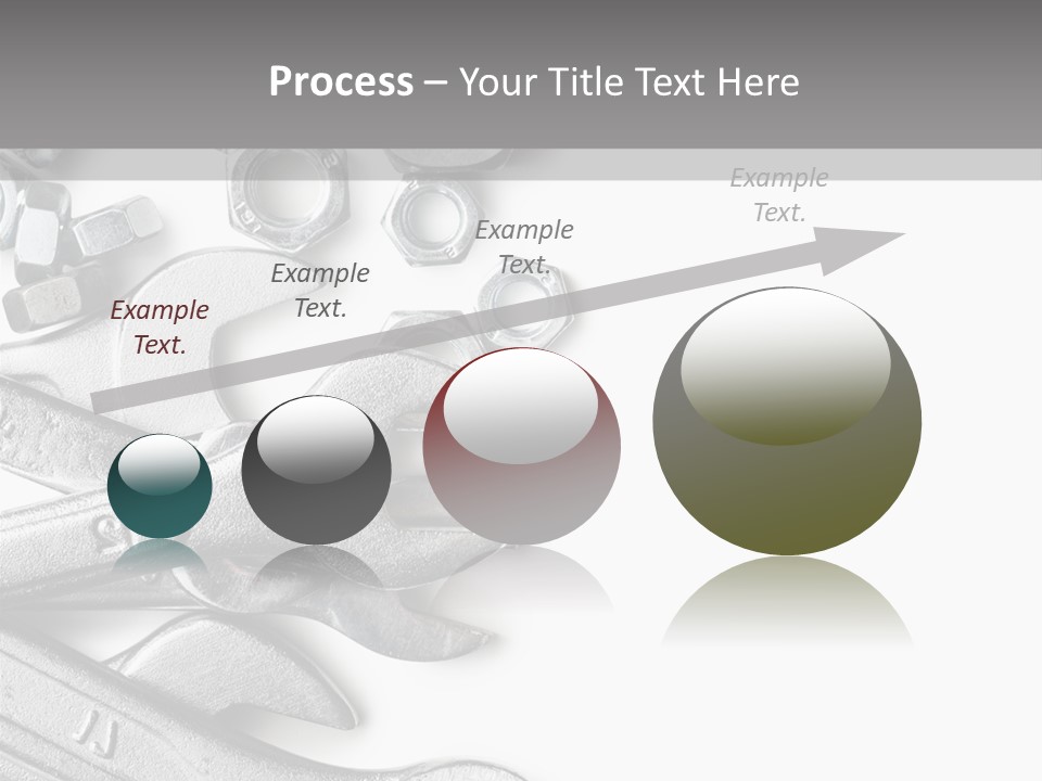 Instrument Metallic Construction PowerPoint Template