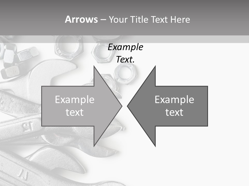 Instrument Metallic Construction PowerPoint Template