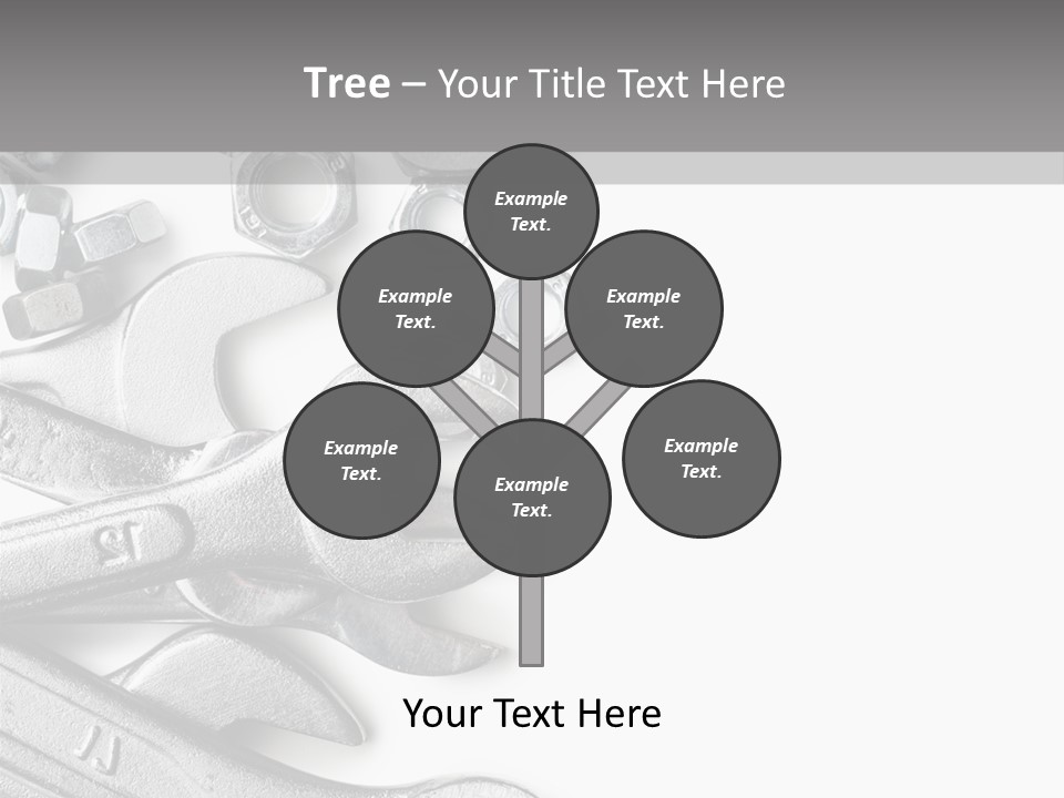 Instrument Metallic Construction PowerPoint Template
