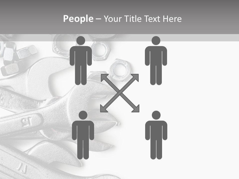 Instrument Metallic Construction PowerPoint Template