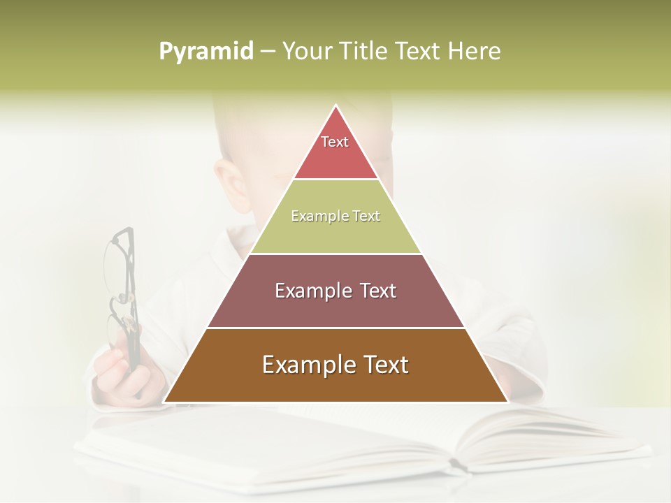 Young Beautiful Close Up PowerPoint Template