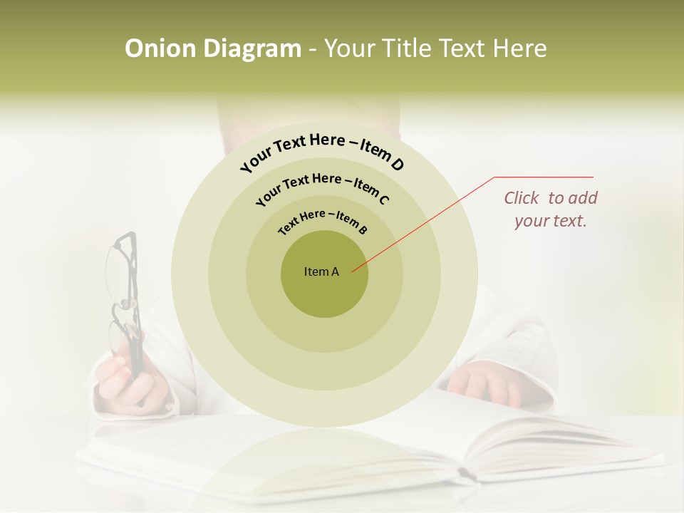 Young Beautiful Close Up PowerPoint Template