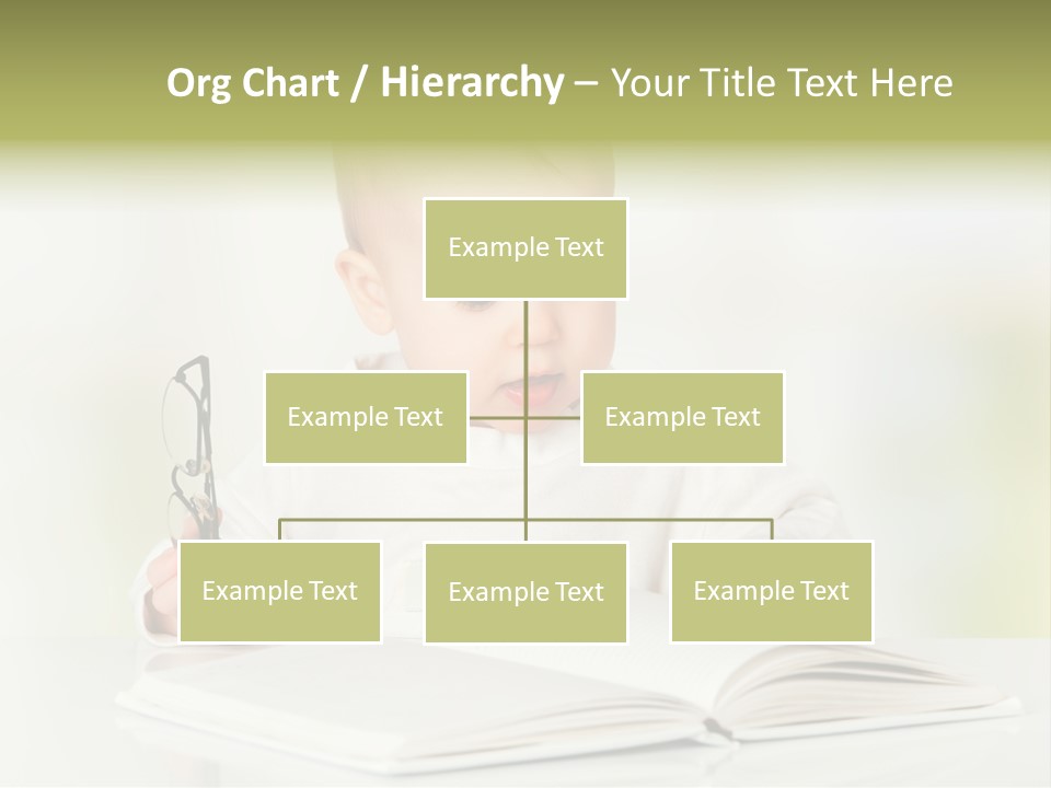 Young Beautiful Close Up PowerPoint Template