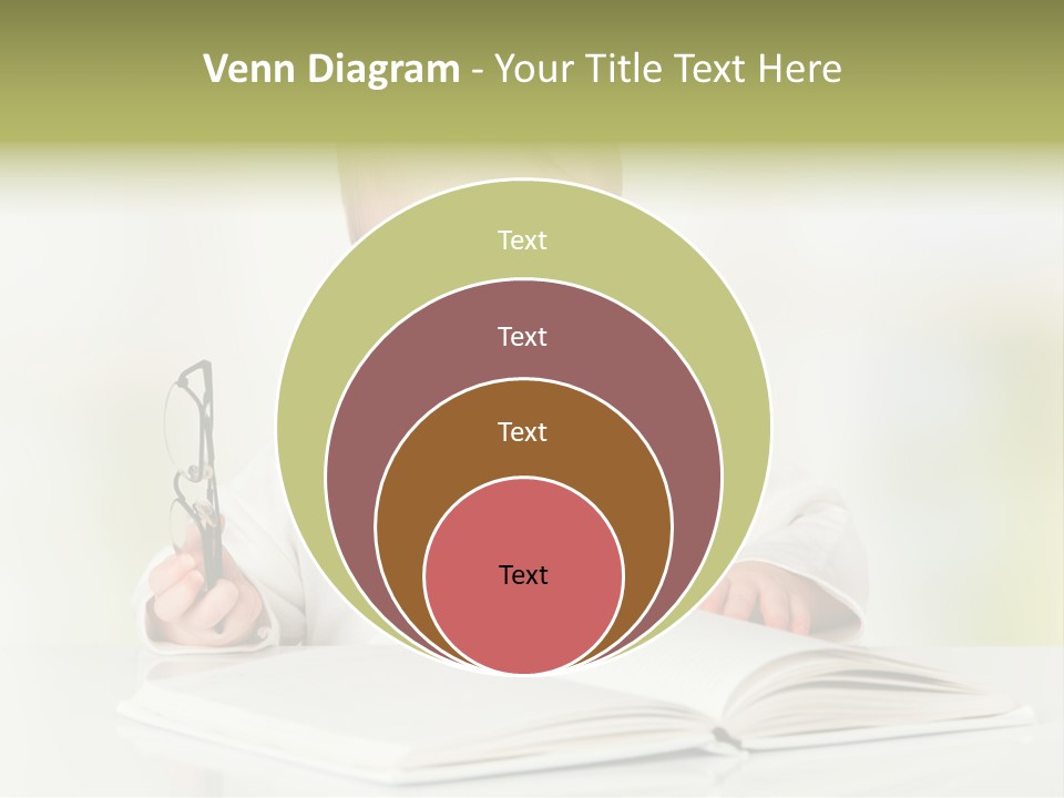 Young Beautiful Close Up PowerPoint Template