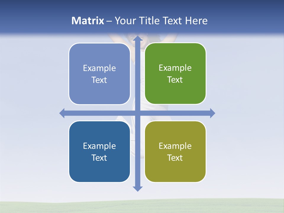 Spring Female Sunny PowerPoint Template