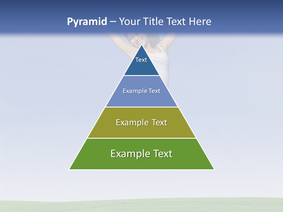 Spring Female Sunny PowerPoint Template