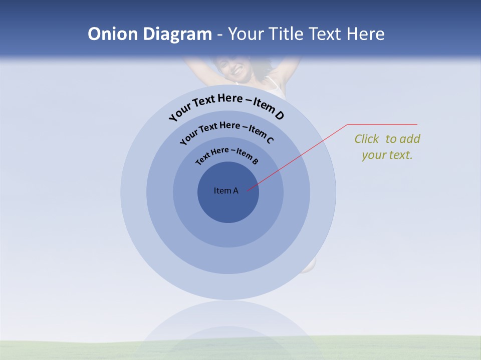 Spring Female Sunny PowerPoint Template