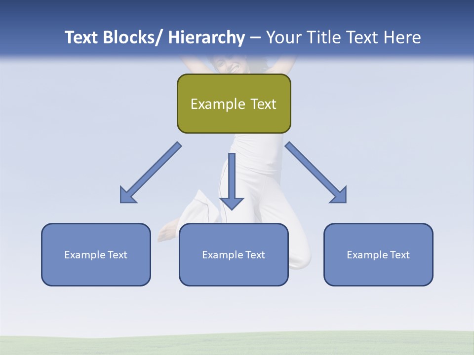Spring Female Sunny PowerPoint Template