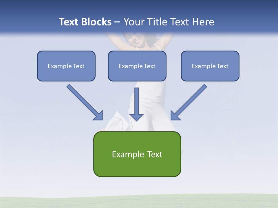 Spring Female Sunny PowerPoint Template