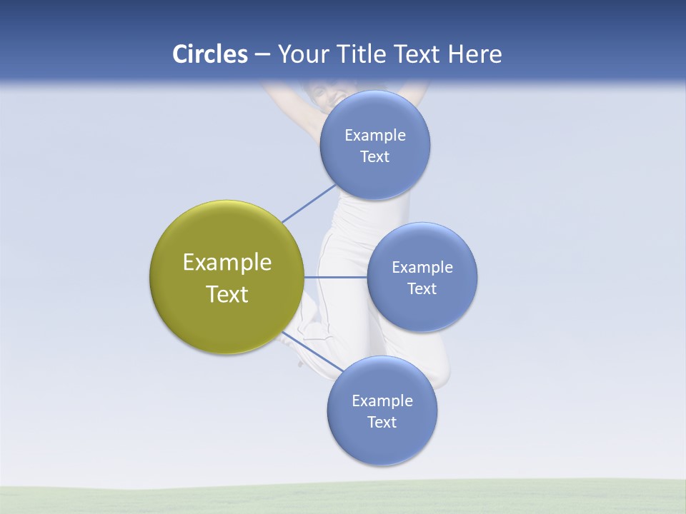 Spring Female Sunny PowerPoint Template