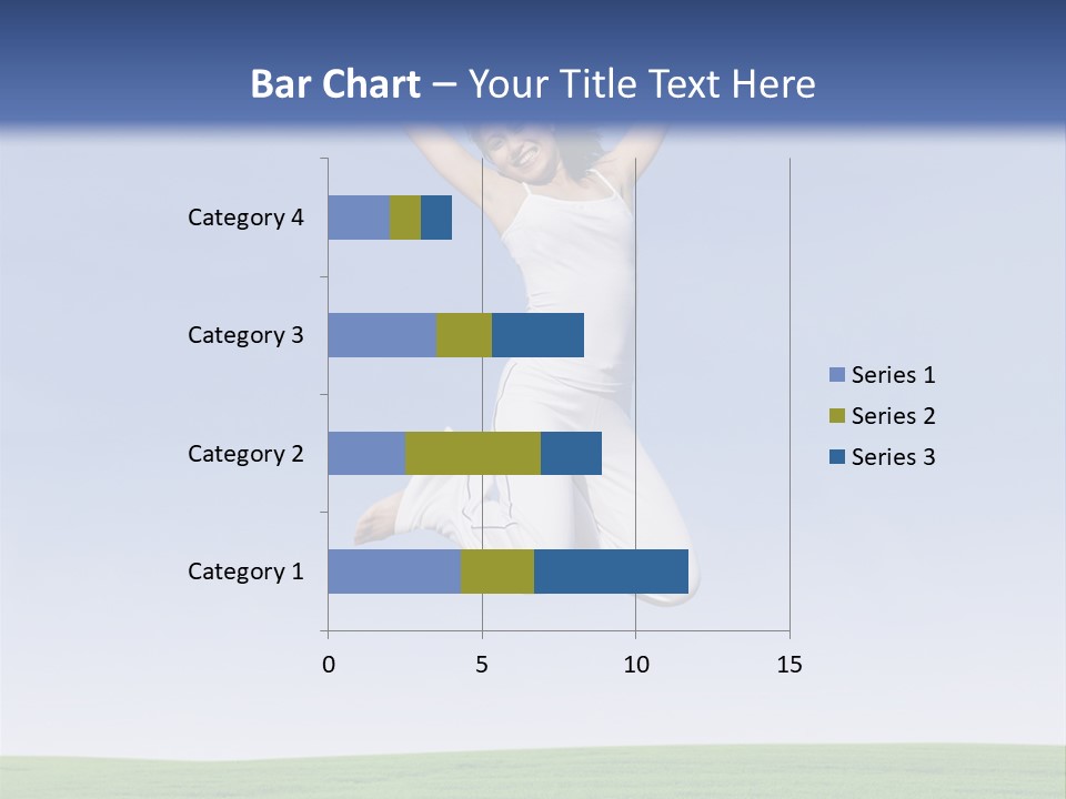 Spring Female Sunny PowerPoint Template