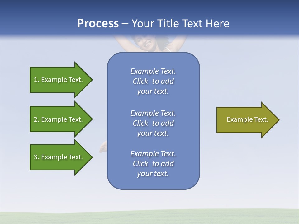 Spring Female Sunny PowerPoint Template
