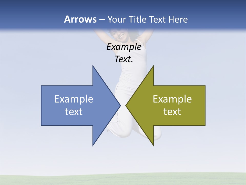 Spring Female Sunny PowerPoint Template