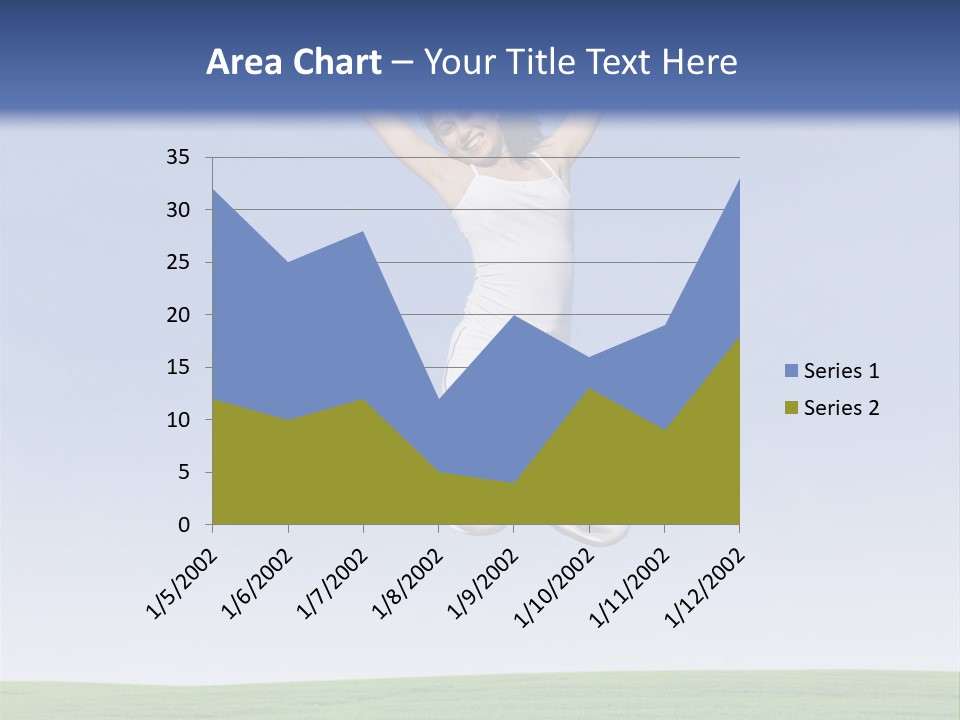 Spring Female Sunny PowerPoint Template