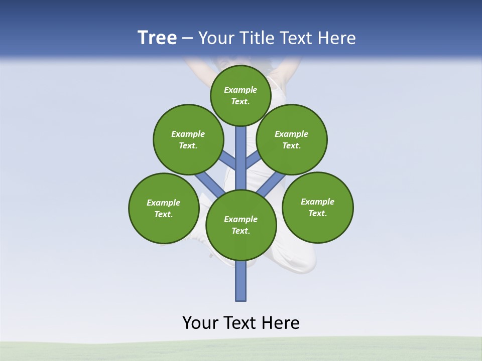 Spring Female Sunny PowerPoint Template