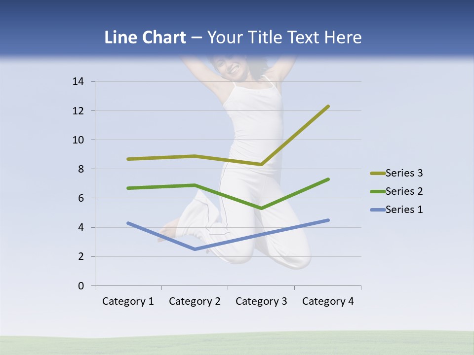 Spring Female Sunny PowerPoint Template