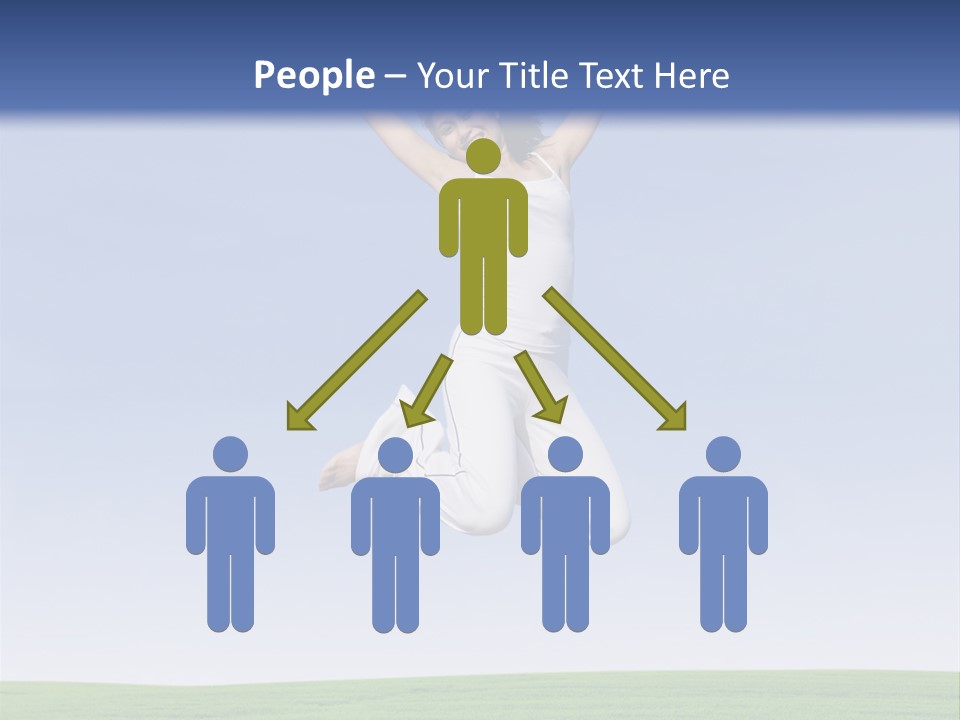 Spring Female Sunny PowerPoint Template