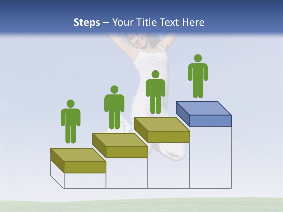 Spring Female Sunny PowerPoint Template